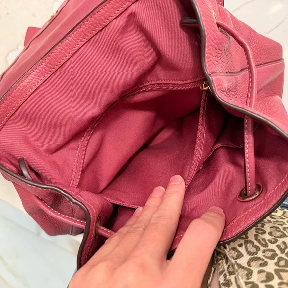 NEW Coach Elle backpack in Rosewood pink - Picture 12 of 15